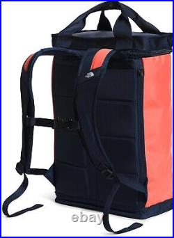 The North Face Explore Fusebox Large Daypack Blue Navy Orange Black 26L 2.4 Lb
