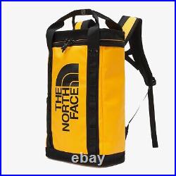 The North Face Explore Fusebox Small Unisex Sports Travel Bag Yellow NM2DN74B