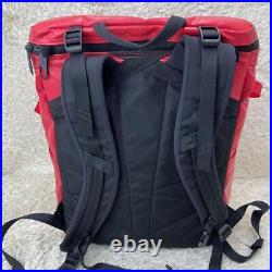 The North Face Fuse Box 30L Red Backpack Outdoor Hiking Camping Backpack japan