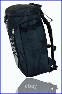 The North Face Fusebox II Backpack Black & Silver New FREE SHIPPING