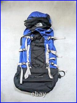 The North Face Granite Hiking Backpack Blue Black Nylon Large Gorpcore Techwear