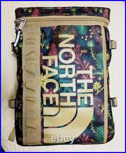 The North Face Gray Woodland Floral Print Fuse Box 21L Rare Discontinued 770g #K