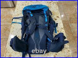 The North Face Griffin 75L Hiking Backpack Urban Navy/Crystal Teal Xs Small NEW