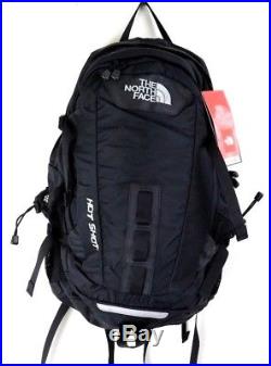 The North Face Hot Shot Backpack Black Black Gray One Size ABKJ001-OS NWT
