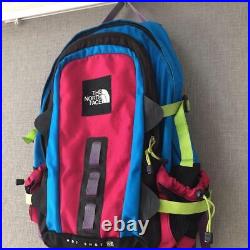 The North Face Hot Shot SE Backpack Polyester Multicolor NM07000 33L Used Japan