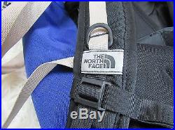 The North Face Internal Frame Hiking Backpack Med Model Granite Back Pack Blue