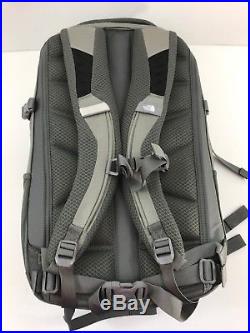 The North Face Iron Peak LAPTOP Backpack, Moon Mist Grey/Duck Green