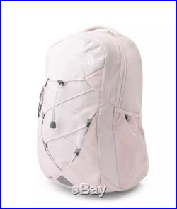 The North Face Jester Backpack Pink Book Bag Reflective Purdy Pink FlexVent