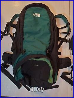 The North Face Large Hiking Backpack Waist LHASA Convertible Travel Bag 2 in 1