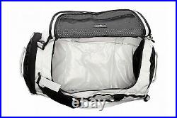 The North Face M Base Camp Duffel Packable Travel Suitcase Backpack White Black
