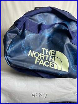 The North Face MEDIUM M Duffel Bag Base Camp BLUE RARE Design Holdall Rucksack
