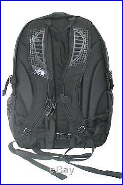 The North Face MEN'S Recon laptop backpack book bag 19X15X4 TNF BLACK