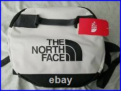 The North Face Medium Base Camp Duffel and Backpack TNF White/Grey Color