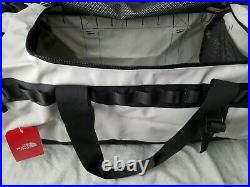 The North Face Medium Base Camp Duffel and Backpack TNF White/Grey Color