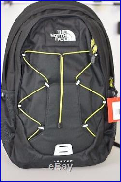The North Face Men's JESTER BackPack TNF BLACK/ VENOM YELLOW OS MTN SPORTS