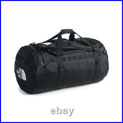 The North Face Mens Base Camp Duffel LARGE bag backpack TNF Black