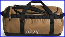 The North Face Mens Base Camp Duffel LARGE bag backpack Utility Brown/ Black