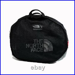 The North Face Mens Base Camp Duffel MEDIUM bag backpack TNF Black / White
