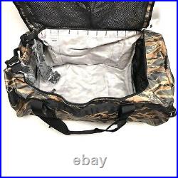 The North Face Mens Base Camp Duffel XL bag backpack Taupe Green Camo/Black
