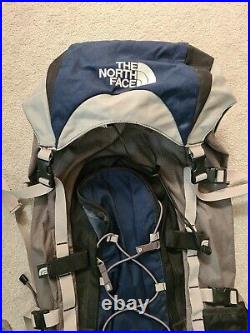 The North Face Navy And Grey Bag Backpack TERRA 40