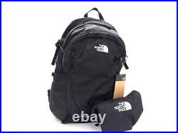 The North Face Nm62369 Nylon Rucksack Backpack Black Aw5363