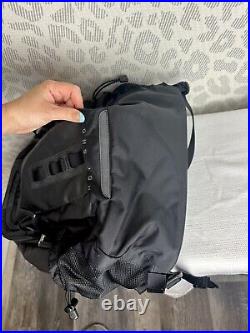 The North Face Nylon Hot Shot Se Waterproof Laptop Hiking Backpack 33l Black Euc