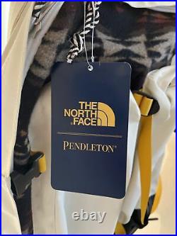 The North Face Pendleton Crevasse Rare White Backpack Brand New