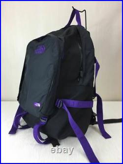 The North Face Purple Label Backpack Nylon Blk Plain Nn7905N