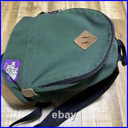 The North Face Purple Label Backpack Nylon Green from JPN good conndition