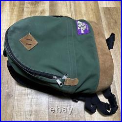 The North Face Purple Label Backpack Nylon Green from JPN good conndition