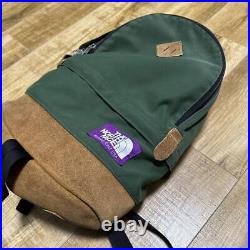 The North Face Purple Label Backpack Nylon Green from JPN good conndition