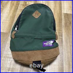 The North Face Purple Label Backpack Nylon Green from JPN good conndition