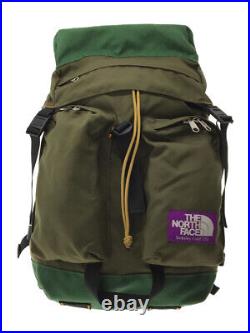 The North Face Purple Label Backpack Nylon Grn Plain Nn7878N JC980