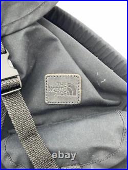 The North Face Purple Label Backpack Plain Black Medium Size Used