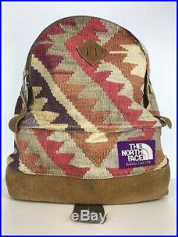 The North Face Purple Label Cotton Day Pack Multicolor Old Kilim Print Used