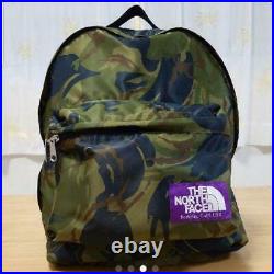 The North Face Purple Label × Nanami Camouflage Backpack Daypack NN7410N Rare