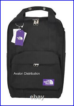 The North Face Purple Label Nanamica Black Nylon 2Way Day Pack Backpack New