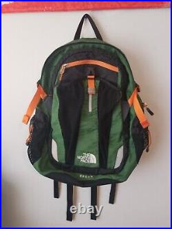 The North Face Recon AJVC Legacy Model Conifer Green Black Backpack Daypack Bag