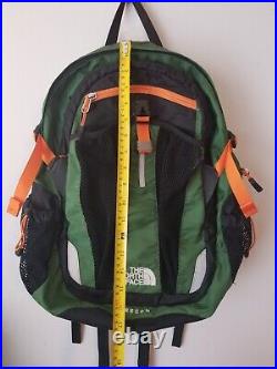 The North Face Recon AJVC Legacy Model Conifer Green Black Backpack Daypack Bag