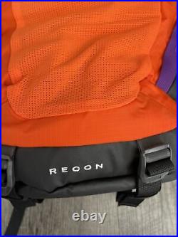 The North Face Recon Backpack Red Orange/Gravity Purple OS