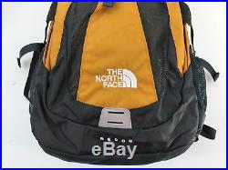 The North Face Recon Mens Bookbag Backpack Citrine/yellow