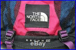 The North Face Recon SE Backpack Book Bag Multi Color Hipster Super Rare