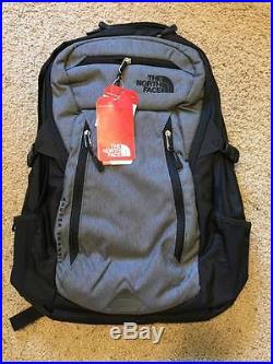 The North Face Router Transit Backpack 2017 NWT NF0A2ZCO Black Blue Grey