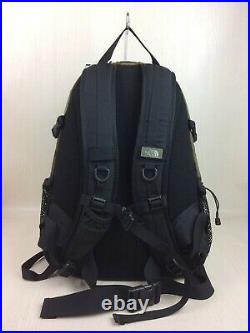 The North Face Rucksack Backpack borealis NM07653 Khaki Color Nylon Degraded Use
