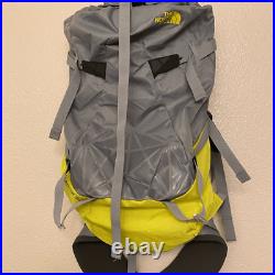 The North Face Shadow 30+10L hiking Backpacking travel backpack gray neon NWOT