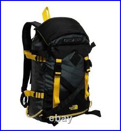 The North Face Steep Tech Pack Backpack VANDIS GREY-LIGHTNING YELLOW NWT OS