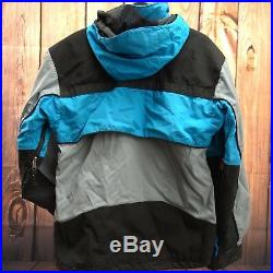 The North Face Steep Tech Scot Schmidt Jacket Coat Back Pack Pouch Blue Mens M