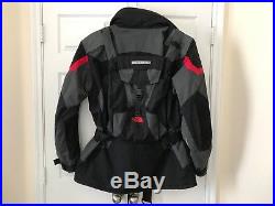 The North Face Steep Tech Transformer Jacket with Backpack Black/Red Size XXL