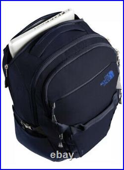 The North Face Surge Navy Blue Backpack Commuter Travel Bag Laptop Unisex NWT