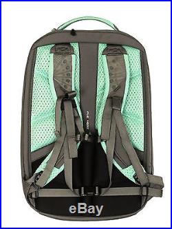 The North Face Surge Womens Backpack STUDENT ZINK GREY / SURF GREEN